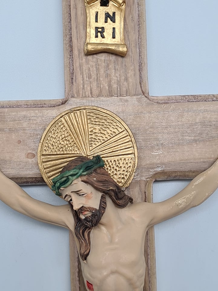 Jesus Nailed To The Cross Wall Crucifix