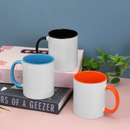 Box of 45 coloured inner mugs for sublimation