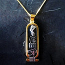 Gorgeous Ancient Egyptian Cartouche Necklace