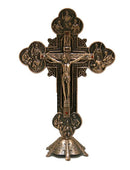 VINTAGE STYLE CRUCIFIX WITH 12 APOSTLES.