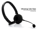Over The Head Boom Mic Bluetooth Noise-Canceling Headset For Trucker Drivers