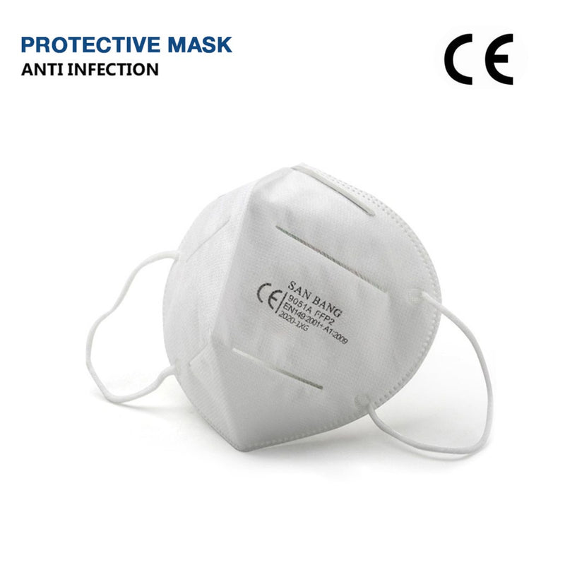 5 x KN95 PM Face Masks
