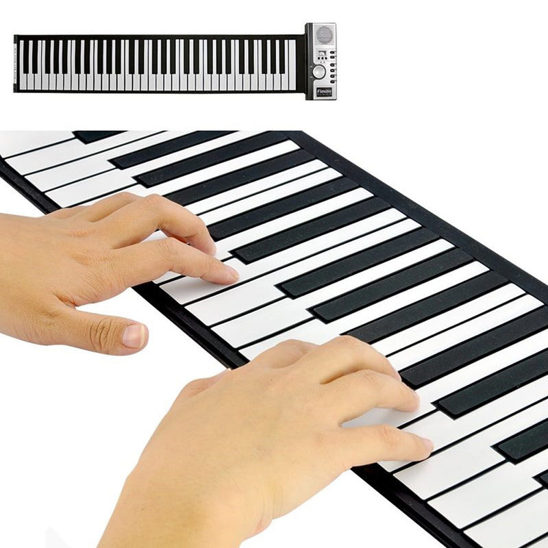 61 Key Flexible Roll Up Synthesizer Keyboard