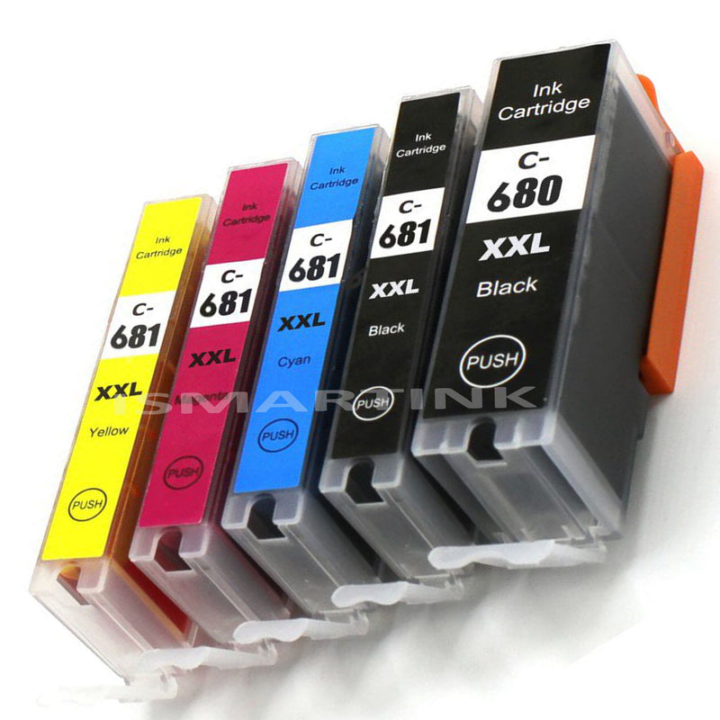 Canon Compatible Ink Cartridges PGI-680XXL CLI-681XXL Set for TR7560 TR7660 TS9160 TS9565  TR8560 TS8160 TS6160
