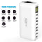 8 Ports USB Smart Charger - LED Display