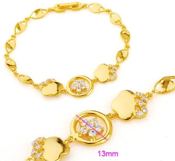 Beautiful 18K Gold plated bracelet