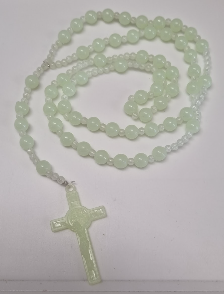 Glow in the Dark plastic Rosary