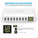 8 Ports USB Smart Charger - LED Display