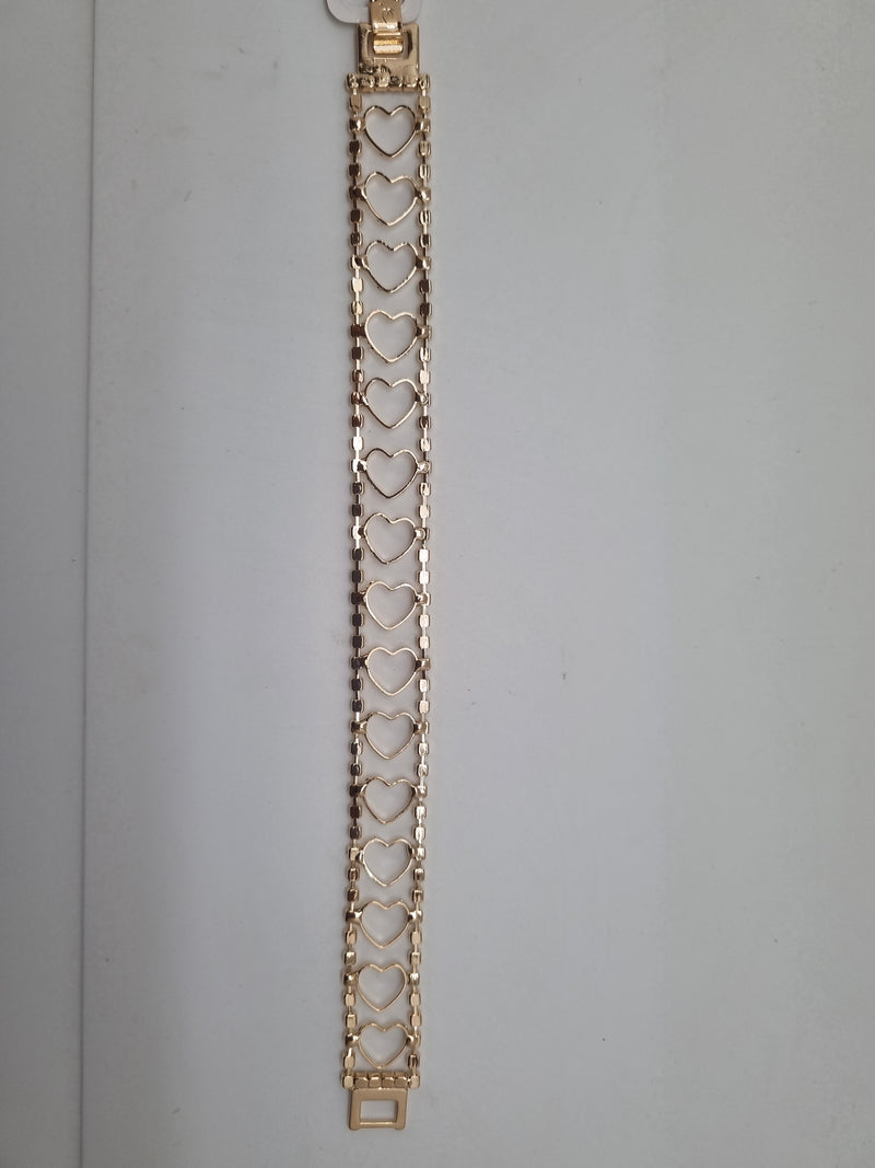Heart ladder bracelet