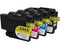 Brother LC3333 ink cartridge for MFCJ1300DW, DCPJ1100DW (BK+Y+C+M) Premium A+ X4