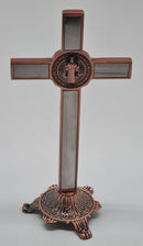 Crucifix standing Cross–Saint Benedict