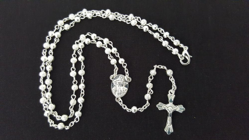 Silver plated Rosary