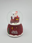 Christmas Snow Globe with Music - Santa