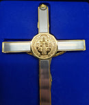 Saint Benedict Metal Wall Cross